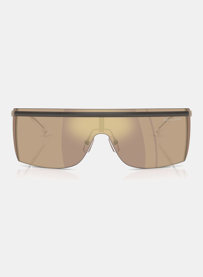 Michael Kors Semi-Rimless Irregular Sunglasses 1169 10027P - Image 5
